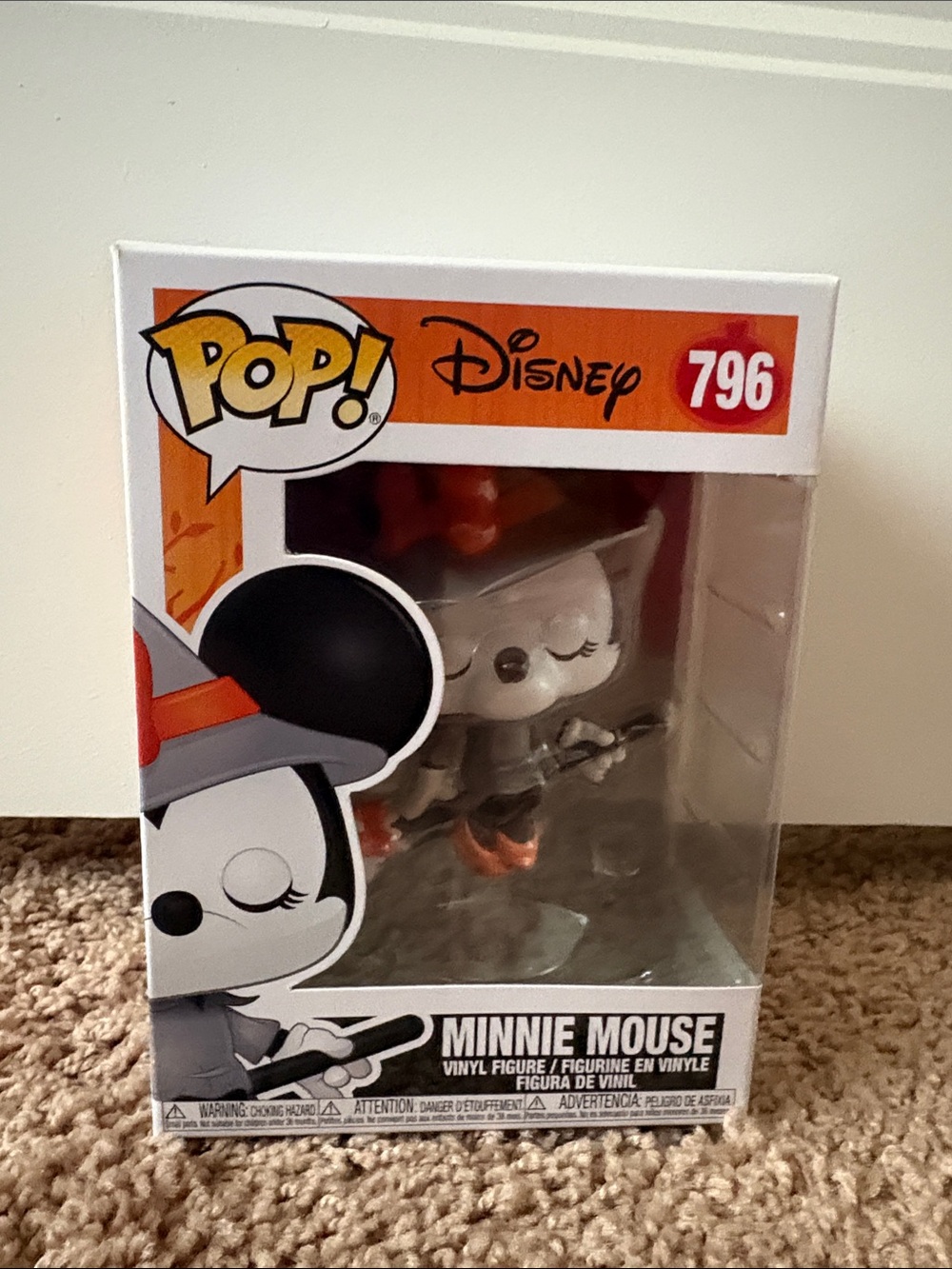 Funko Minnie Mouse Vinyl Figure - Gray and Orange